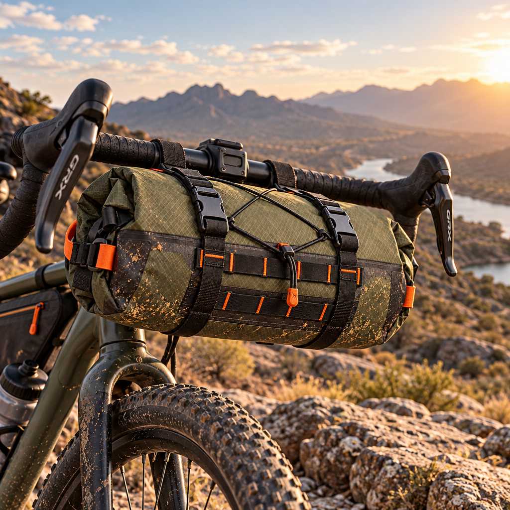 Gravel Handlebar Roll Bag — view 5