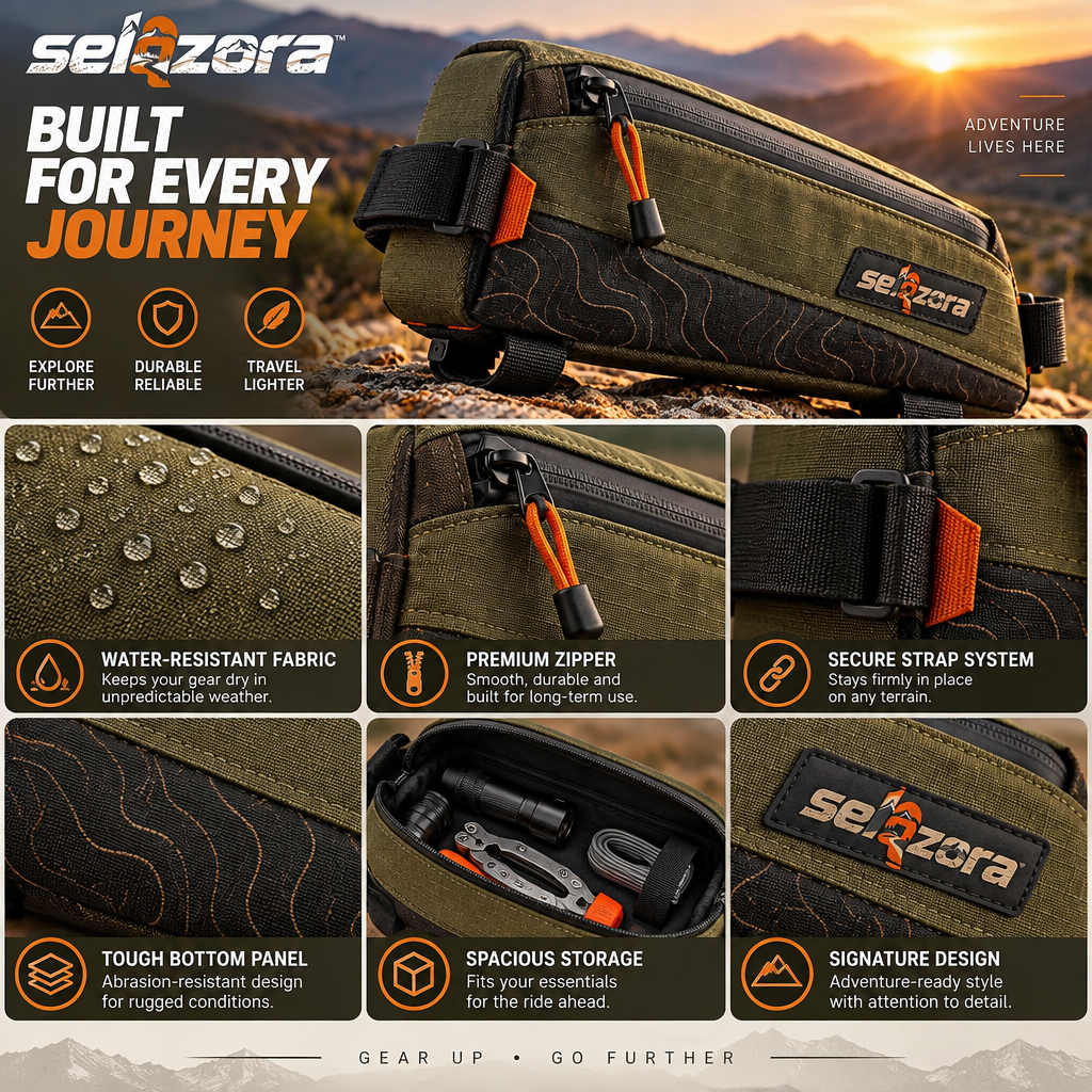 Slim Top Tube Adventure Bag — view 2