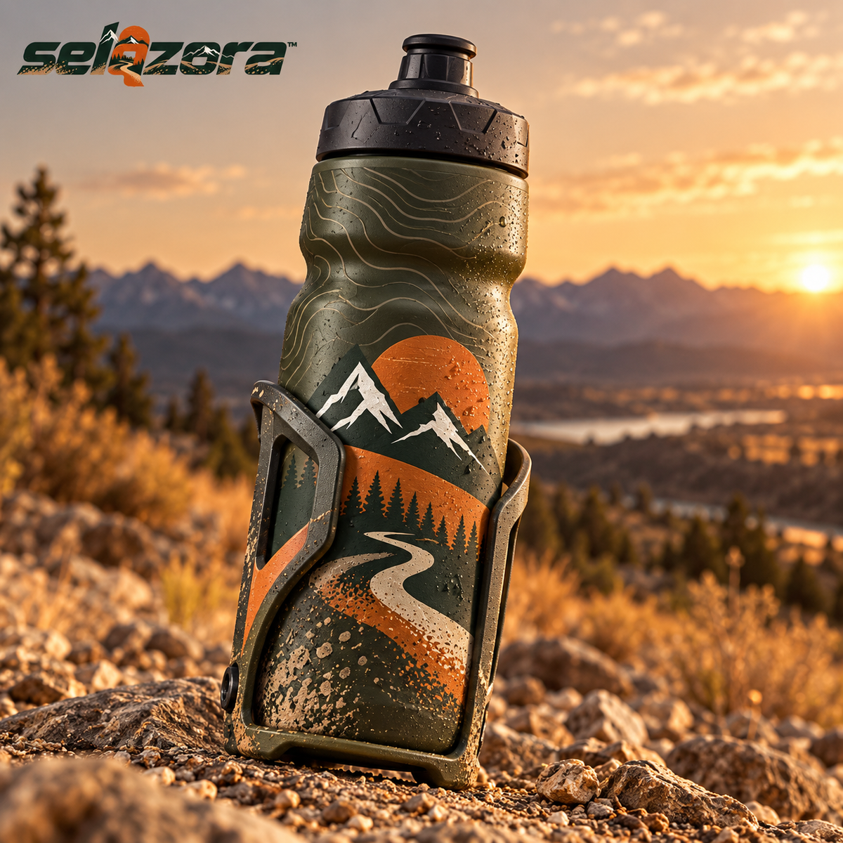 Gravel Cycling Water Bottle — main image