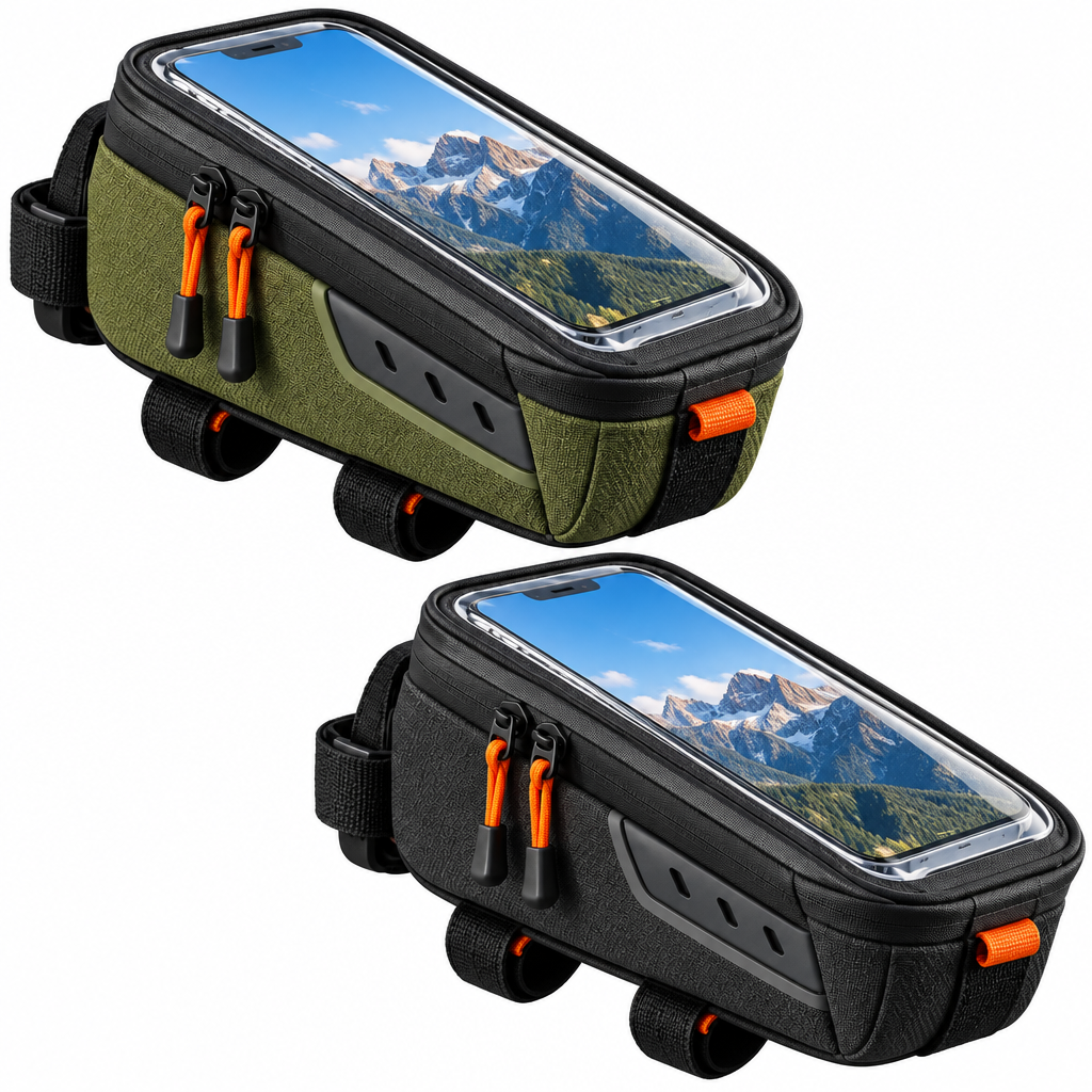 Water-Resistant Phone Top Tube Pouch — view 2