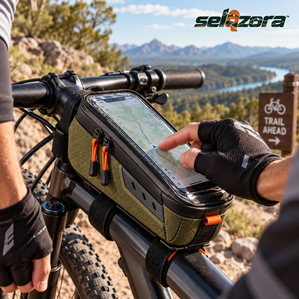 Water-Resistant Phone Top Tube Pouch — view 5