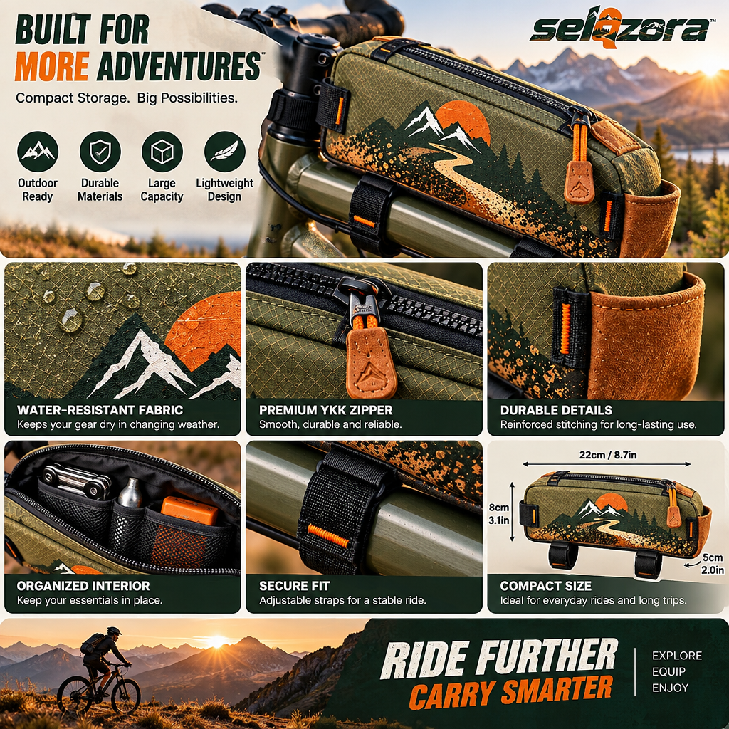 Adventure Top Tube Storage Bag — view 3