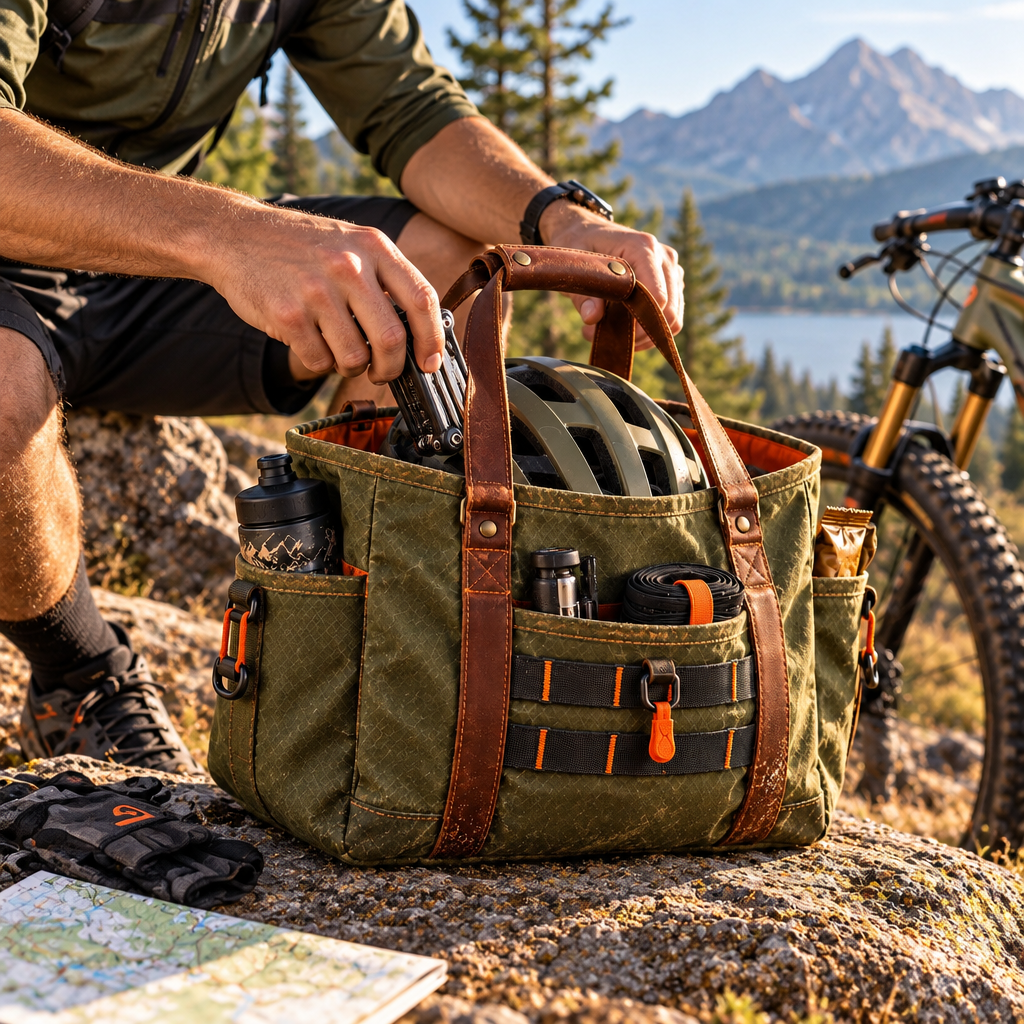 Gravel Cycling Gear Tote — view 4