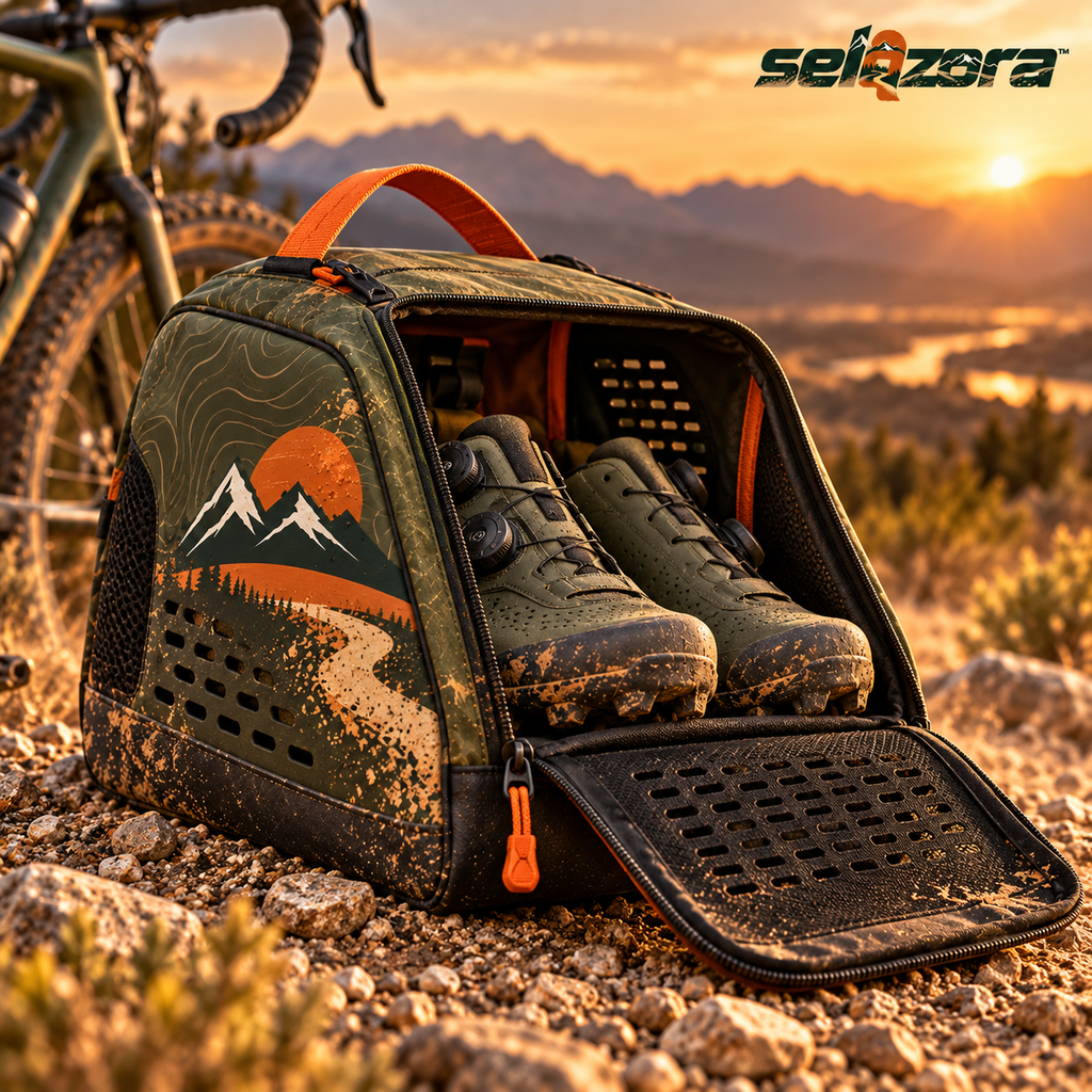 Ventilated Cycling Shoe Bag — main image