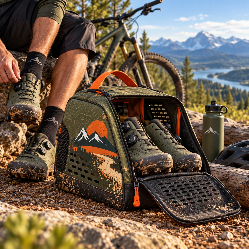 Ventilated Cycling Shoe Bag — view 2